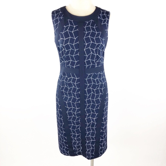 Stitch Fix DM Collection "Sunni" Sheath Dress Sz 6 - Picture 1 of 7